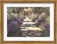 Garden at Giverny Fine Art Print