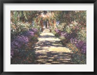 Garden at Giverny Fine Art Print