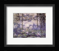 Water Lilies and Willow Branches, c.1917 Fine Art Print
