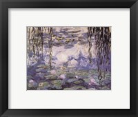 Water Lilies and Willow Branches, c.1917 Fine Art Print