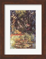 The Water Lily Pond, 1918 Fine Art Print
