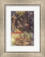 The Water Lily Pond, 1918 Fine Art Print