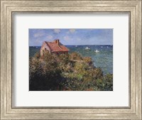 Fisherman's Cottage on the Cliffs at Varengeville, 1882 Fine Art Print