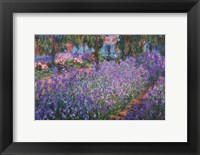 The Artist's Garden at Giverny, c.1900 Fine Art Print