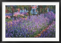 The Artist's Garden at Giverny, c.1900 Fine Art Print