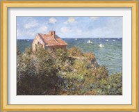 Fisherman's Cottage on the Cliffs at Varengeville, 1882 Fine Art Print