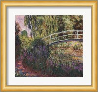 Le pont japonais - bassin aux nympheas Fine Art Print