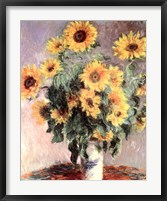 Sunflowers, c.1881 Fine Art Print