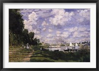 Le Bassin d'Argenteuil Framed Print