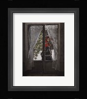 The Red Kerchief: Portrait of Mrs. Monet, c.1873 Fine Art Print
