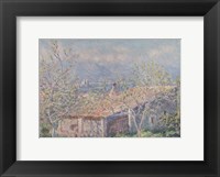 Gardener's House at Antibes, 1888 Framed Print