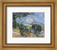 Mount Sainte-Victorie, c.1904 V2 Fine Art Print