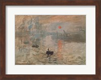 Impression, Sunrise, c.1872 (green) Fine Art Print