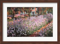 The Artist's Garden at Giverny, c.1900 Fine Art Print