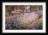 The Artist's Garden at Giverny, c.1900 Fine Art Print