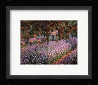 The Artist's Garden at Giverny, c.1900 Fine Art Print
