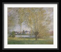 Willows of Vetheuil Fine Art Print