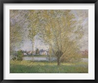 Willows of Vetheuil Fine Art Print