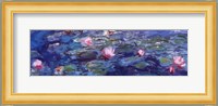 Water Lilies (blue and purple) Fine Art Print