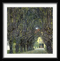 Avenue of Trees in the Park at Schloss Kammer, c.1912 Fine Art Print