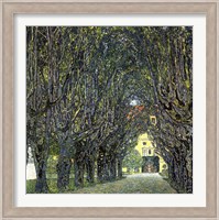 Avenue of Trees in the Park at Schloss Kammer, c.1912 Fine Art Print