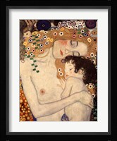 Three Ages of Woman - Mother and Child, c.1905 (detail) Fine Art Print