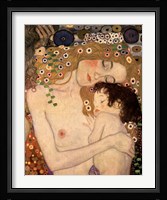 Three Ages of Woman - Mother and Child, c.1905 (detail) Fine Art Print
