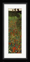 Field of Poppies, c.1907 (detail) - vertical Fine Art Print