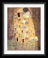 The Kiss, c.1908 Framed Print