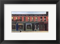 Early Sunday Morning, 1930 Fine Art Print