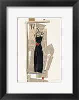 Fashion Pages III Framed Print