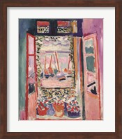 The Open Window, Collioure, 1905 Fine Art Print