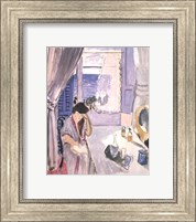 Woman Reading at a Dressing Table, late 1919 Fine Art Print