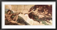 The Creation of Adam Framed Print