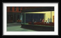 Nighthawks, 1942 Framed Print