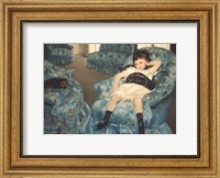 Little Girl in a Blue Armchair, 1878 Fine Art Print