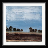 Blue Tree Line Fine Art Print