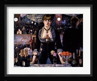 A Bar at the Folies-Bergere Framed Print
