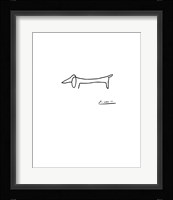 The Dog Framed Print