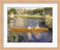 Boating on the Seine Fine Art Print