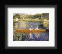 Boating on the Seine Fine Art Print