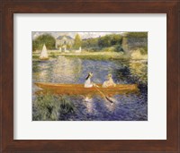 Boating on the Seine Fine Art Print