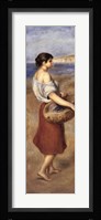 Girl with a Basket of Fish Fine Art Print