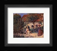 Garden Scene in Brittany, c. 1886 Fine Art Print