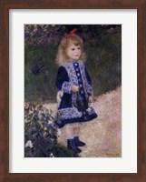 Girl with a Watering Can Fine Art Print