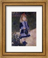 Girl with a Watering Can Fine Art Print