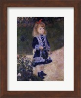 Girl with a Watering Can Fine Art Print