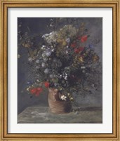 Flowers in a Vase, c. 1866 Fine Art Print