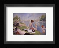 Bathers at Asnieres Fine Art Print