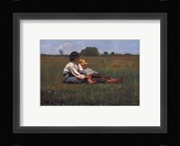 Boys in a Pasture, 1874 Fine Art Print